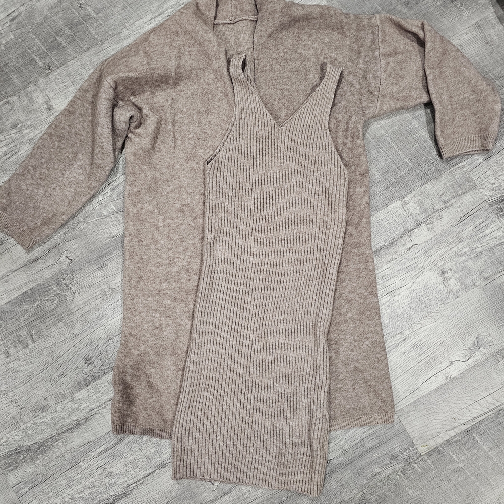 Cozy Knit Sweater and Dress Set